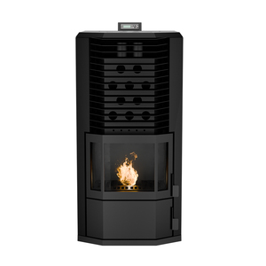 Poêle à granulés décoratif de luxe haut de gamme, chauffage <span class=keywords><strong>silencieux</strong></span>, nouveau design, autoportant, en vente dans le monde entier - Product Image 5