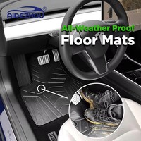 Accessoires BMW Pièces automobiles Tapis de sol de voiture en latex imperméable inodore 2D pour BMW X7 2024+