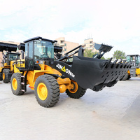 Kualitas Sempurna Pilihan Terbaik JinGong Diesel Mini Front Wheel Loader 1.7CBM Bucket Mesin Penggali Efisiensi Tinggi
