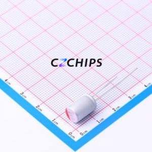 ตัวเก็บประจุแบบแข็ง E2681M010D120RL แบบ Through Hole (THT), ขนาด D8xL12 มม. 680uF 20% 10V โพลีเมอร์ - Product Image 1