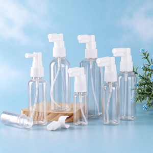 Clear PET Plastic Pump <b>Bottle</b> Cosmetic Lotion <b>Shampoo</b> Serum Container for Skincare <b>Travel</b> Packaging - Product Image 1
