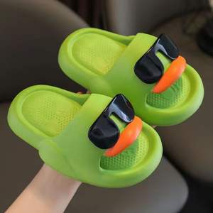 Pantoufles pour enfants garçons été filles intérieur maison bain antidérapant fond souple enfant bébé sandales pour vêtements d'extérieur sandales plates - Product Image 3