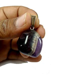 Irregular Natural <b>Obsidian</b> Pendant Stone Unique Raw Charm for Handmade Jewelry Boho <b>Necklaces</b> or DIY Crafts - Product Image 2
