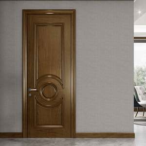 Portes intérieures en bois de style moderne, vente en gros, portes de chambre intérieures personnalisées, imperméables - Product Image 3