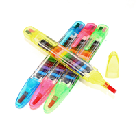 Crayons BECOL en gros, multicolores, créatifs, mignons, non toxiques, 20 couleurs, marque privée, crayons pour enfants pour la peinture