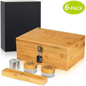 Contenedor decorativo de bambú para sala de estar - Product Image 3