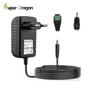 SuperDragon 220VAC至5VDC 4A电源适配器，带欧盟连接器5v 4000mA智利巴西意大利适配器，用于覆盆子皮设备