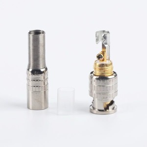 Connettore BNC di alimentazione a controllo critico versione migliorata, senza saldatura, Q9 video coassiale maschio 75-3-5, con nucleo interamente <span class=keywords><strong>in</strong></span> rame, spina analogica IP67 - Product Image 4