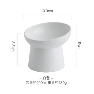 IKITCHEN-Juego <span class=keywords><strong>de</strong></span> cuencos <span class=keywords><strong>de</strong></span> agua y comida para gatos y <span class=keywords><strong>perros</strong></span> pequeños, cuencos <span class=keywords><strong>de</strong></span> cerámica para gatos, cuencos <span class=keywords><strong>de</strong></span> cerámica para mascotas anti-tobillos, gran oferta - Product Image 5