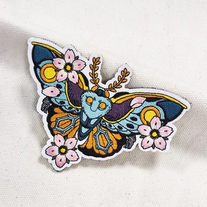 Tùy chỉnh máy bướm các bản vá lỗi tùy chỉnh thêu thiết kế các bản vá lỗi - Product Image 2