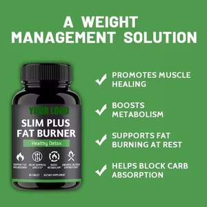 Bán buôn <span class=keywords><strong>Fat</strong></span> Burner viên nang trọng lượng kiểm soát sức khỏe cai nghiện viên nang chăm sóc sức khỏe giảm béo đốt bụng chất béo viên nang - Product Image 4