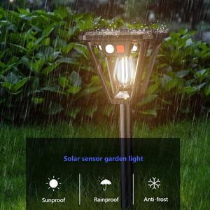 Applique murale de <span class=keywords><strong>jardin</strong></span> solaire LED étanche IP65 avec corps en plastique <span class=keywords><strong>pour</strong></span> éclairage de clôture de pelouse et de chemin - Product Image 3