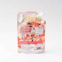Pochette souple personnalisée anti-fuite avec bec verseur, rechargeable, en plastique, pour emballage de lessive liquide