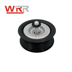 0002021619 0002021419 ลูกรอกสายพานขับสำหรับรถเบนซ์ W212 W204 C300 E350 ชิ้นส่วนล้อนำทางสายพานเครื่องยนต์แบบเรียบ - Product Image 4