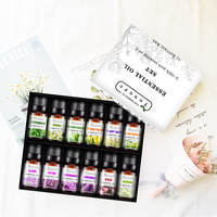 Huile essentielle d'eucalyptus, lavande, citronnelle et vanille 100% pure et naturelle, bio, marque privée, pour bougies, savons et massages