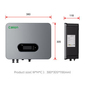 GT-S-5 calion/6K 5KW ~ 6KW 100-500V ที่เก็บพลังงานแสงอาทิตย์แบบออนกริด MPpt IP66ประสิทธิภาพ97.6% รับประกัน5-10ปี - Product Image 6