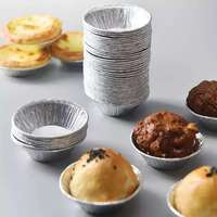 Zinn folie Tasse Kuchen Keks Pudding Backwerk zeug Mini Muffin Pie Cups Pfannen Aluminium Eierkuchen Form für Back zubehör