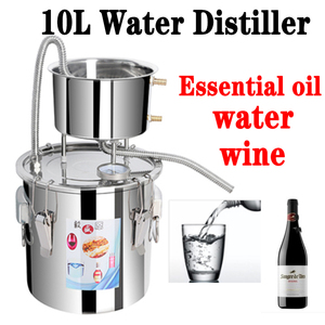 Équipement de distillation d'huiles essentielles 10L 22L 36L 55L Machine d'extraction d'hydrolat de menthe poivrée, de néroli et d'eucalyptus en acier inoxydable - Product Image 6