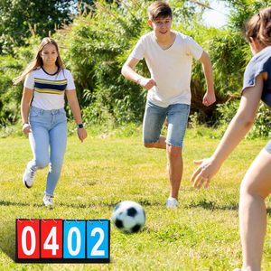 Flipper segnapunti da tavolo digitale portatile Premium per il punteggio nelle partite di pallavolo di Tennis di calcio di basket - Product Image 2