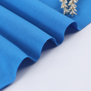 無地在庫ロット横糸竹ニットジャージー生地ストレッチベビー服95% 竹5% スパンデックス竹繊維生地 - Product Image 3