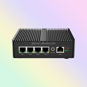 Guanfeng Celeron N5105 <span class=keywords><strong>Barebone</strong></span> OEM ODM |   Mini Router PC NVME 4 Puertos Ethernet 2.5G Oficina <span class=keywords><strong>ITX</strong></span> X86 Pfsense Ubuntu Linux Win10 - Product Image 1