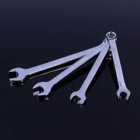 Kit d'outils combinés 61 pièces pour réparation automobile, avec boîte de rangement, comprenant un jeu de forets en acier CRV, des douilles à cliquet et des clés à main, personnalisable OEM