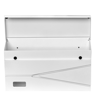 Boîte aux lettres murale en métal imperméable grande capacité MB090
