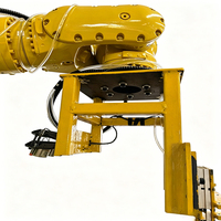 Bras robotisé de manutention automatique certifié CE ISO, bras robotique industriel programmable pour la palettisation dans les usines chimiques, alimentaires et cimentières