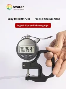 Medidor de Espessura de Filme Protetor de Pintura Automotiva Guanghuan de Alta Precisão 0,1%~0,5% FS, Transparente, 1 Ano de Garantia de Fábrica - Product Image 1