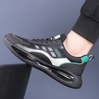 Prix d'usine en gros, baskets de sport décontractées pour hommes en cuir véritable respirant de haute qualité, augmentant la taille de 7 cm/2,76 pouces