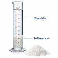 Produit chimique pour la clarification de l'eau de process