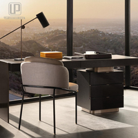 Table et chaise de bureau de luxe en bois, noir, offre spéciale, nouveau design moderne, meubles pour la maison, bureau d'écriture