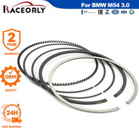 RACEORLY 11257506252 Ring Piston 84mm STD untuk BMW E46 E60 E53 E83 M54 306S3 3.0L Seri 3 5 7