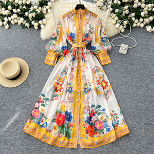 Chic yellow vintage dress red In A Variety Of Stylish Designs  