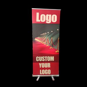 Banner Enrollable Portátil Plegable con Impresión de Logotipo Personalizado a Todo Color, 60x160, para Ferias Comerciales, Exposiciones y Publicidad - Product Image 1