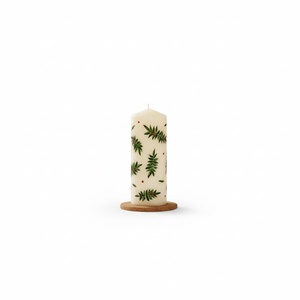 Vela de Cera de Soja con Estampado Botánico, Ecológica, para Cumpleaños, Bodas, Fiestas, Decoración del Hogar y Balcón - Product Image 3