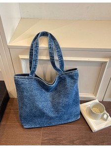 Bolso Tote Casual de Hombro con Diseño Multibolsillos, Cierre de Cremallera, Forro de Algodón, Portátil, para Compras Diarias y Desplazamientos de Chicas - Product Image 3