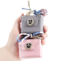 Dompet koin wanita grosir dompet koin mini dompet kulit logo kustom