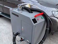 Machine de sablage de verre portable à moteur, facile à utiliser, puissance 0,9 kW, épaisseur de verre 3-19 mm, capacité 0,5-5 m/min pour fenêtres