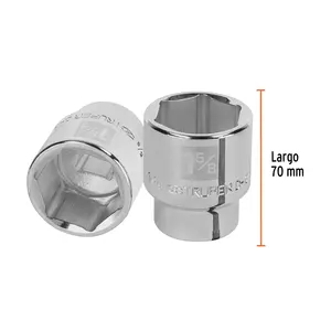 BOX 3 Chiave a bussola a 6 punte da 1-5/8 pollici, attacco da 3/4 pollici, TRUPER - Product Image 1