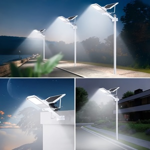 Lampione Solare con Alloggiamento in Alluminio per <span class=keywords><strong>Illuminazione</strong></span> <span class=keywords><strong>Stradale</strong></span> Esterna 100W 300W 500W IP65 Impermeabile con Telecomando - Product Image 5