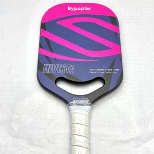 مضرب بيكلبول معتمد من USAPA بسماكة 16 مم مصنوع من ألياف الكربون المضغوطة بالحرارة عالي الجودة بوجه T700 خفيف الوزن غير لامع محمول للأطفال - Product Image 4