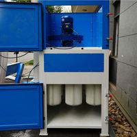 Machine de sablage automatique à table rotative KAFAN 1512-8A pour pièces rondes et cylindriques