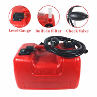 Accessoires pour bateaux, équipement de service, réservoir de carburant marin portable de 12 L