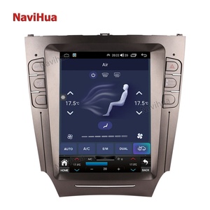 NAVIHUA 10.4 Inch Android Car <b>Stereo</b> GPS Navigation Car Dvd Multimedia Player AutoRadio for Tesla Style Lexus IS250 IS300 IS350 - Product Image 1