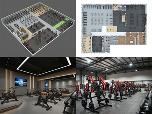 VIGFIT  Équipement complet <span class=keywords><strong>de</strong></span> musculation pour <span class=keywords><strong>salle</strong></span> <span class=keywords><strong>de</strong></span> <span class=keywords><strong>sport</strong></span> <span class=keywords><strong>de</strong></span> 800 m², machine d'entraînement <span class=keywords><strong>de</strong></span> force et cardio commerciale pour hôtel, club, <span class=keywords><strong>salle</strong></span> <span class=keywords><strong>de</strong></span> <span class=keywords><strong>sport</strong></span> - Product Image 5