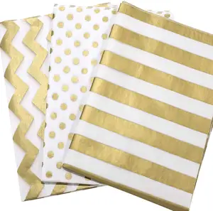 热销彩色风筝纸彩色纸巾纸风筝礼品包装圆点设计印刷纸巾纸