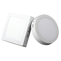 Harga Pabrik Cina 24W 12 Inch IP44 LED Downlight AC85-265V 2400LM 6000K Modern Permukaan-Terpasang Badan Aluminium Panel Plafon