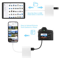 3'ü 1 Arada Çoklu Bağlantı Noktalı Adaptör Hub, SD/TF Kart Okuyucu ve USB OTG Bağlantı Noktası ile Dizüstü Bilgisayar ve Cep Telefonu için, Tak ve Çalıştır Özellikli