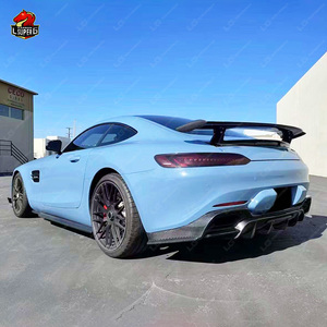 Becquet arrière de style R de haute qualité pour Mercedes Benz <span class=keywords><strong>Amg</strong></span> <span class=keywords><strong>GT</strong></span>/GTS 2015-2020 becquet de voiture de pièces automobiles en carbone sec - Product Image 3